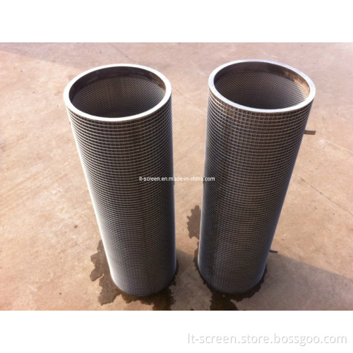 Four Layers Wedge Wire Screen with Mesh